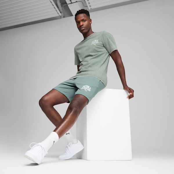 Class Men's 8" Shorts, Green Moon, extralarge-IND
